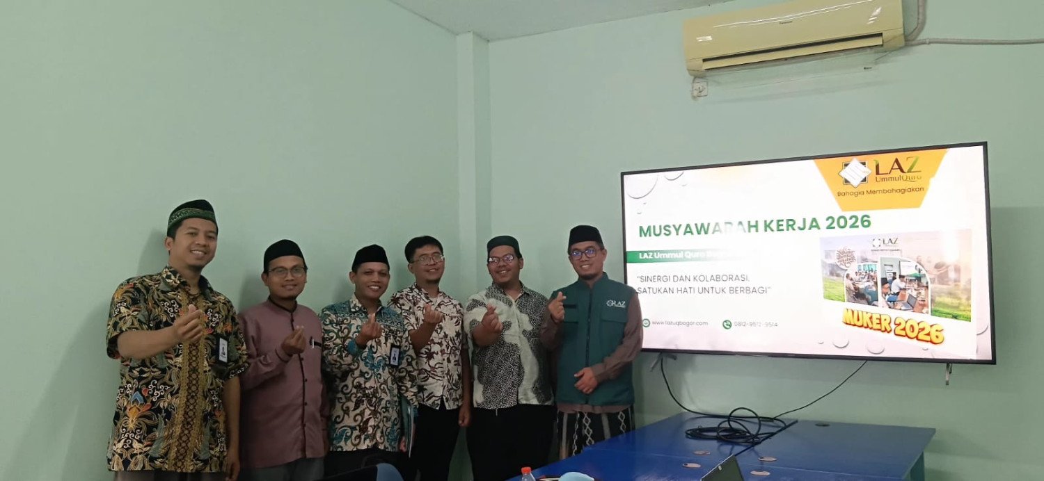 LAZ Ummul Quro Bogor Gelar Rapat Kerja 2026 Bertema “Sinergi dan Kolaborasi, Satukan Hati untuk Berbagi”