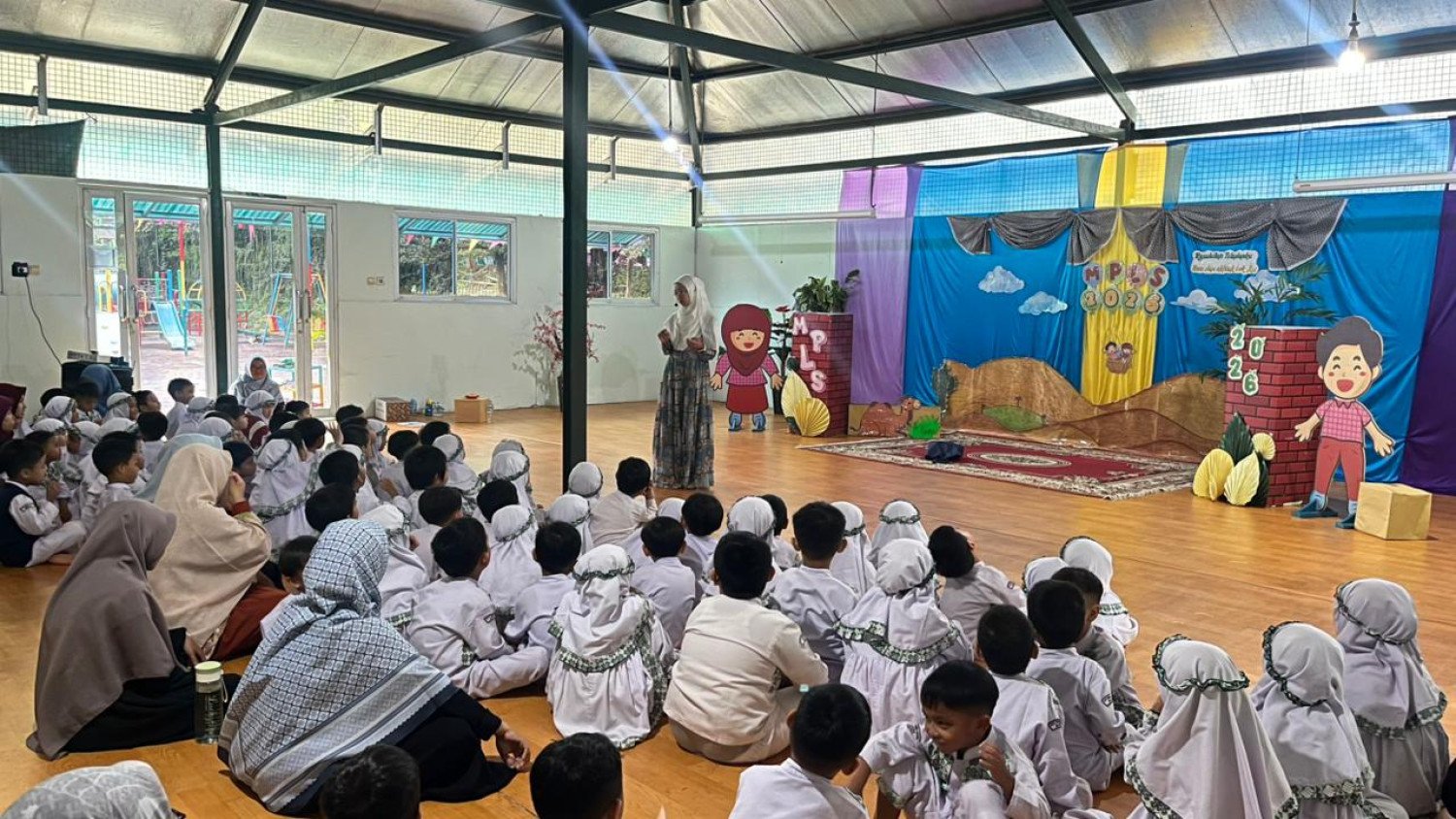 Peringatan Isra Mi’raj di TKIT Ummul Quro Bogor, Anak-anak Diajarkan Pentingnya Sholat Sejak Dini