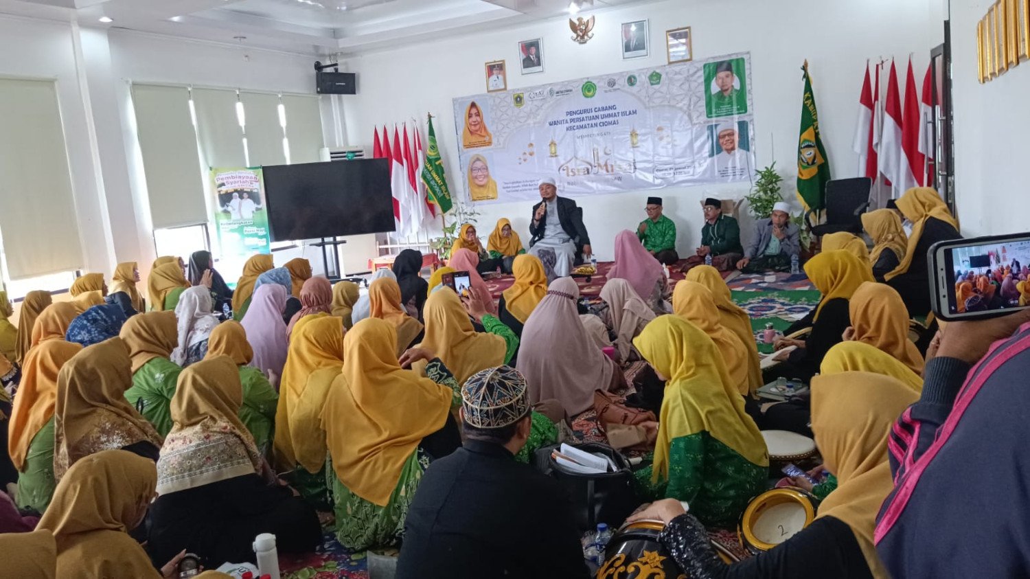 LAZ Ummul Quro Bogor dan PUI Ciomas Kolaborasi Pengajian Wanita, Perkuat Sinergi Penghimpunan dan Penyaluran