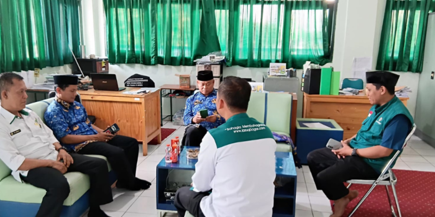 Kemenag Kota Bogor Perkuat Sinergi Pengelolaan Zakat dan Pemberdayaan Umat dengan LAZ Ummul Quro Bogor