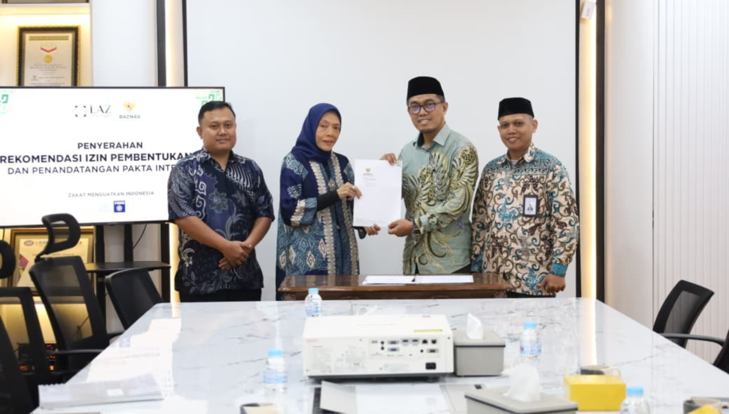 LAZ Ummul Quro Bogor Kembali Raih Surat Rekomendasi BAZNAS RI