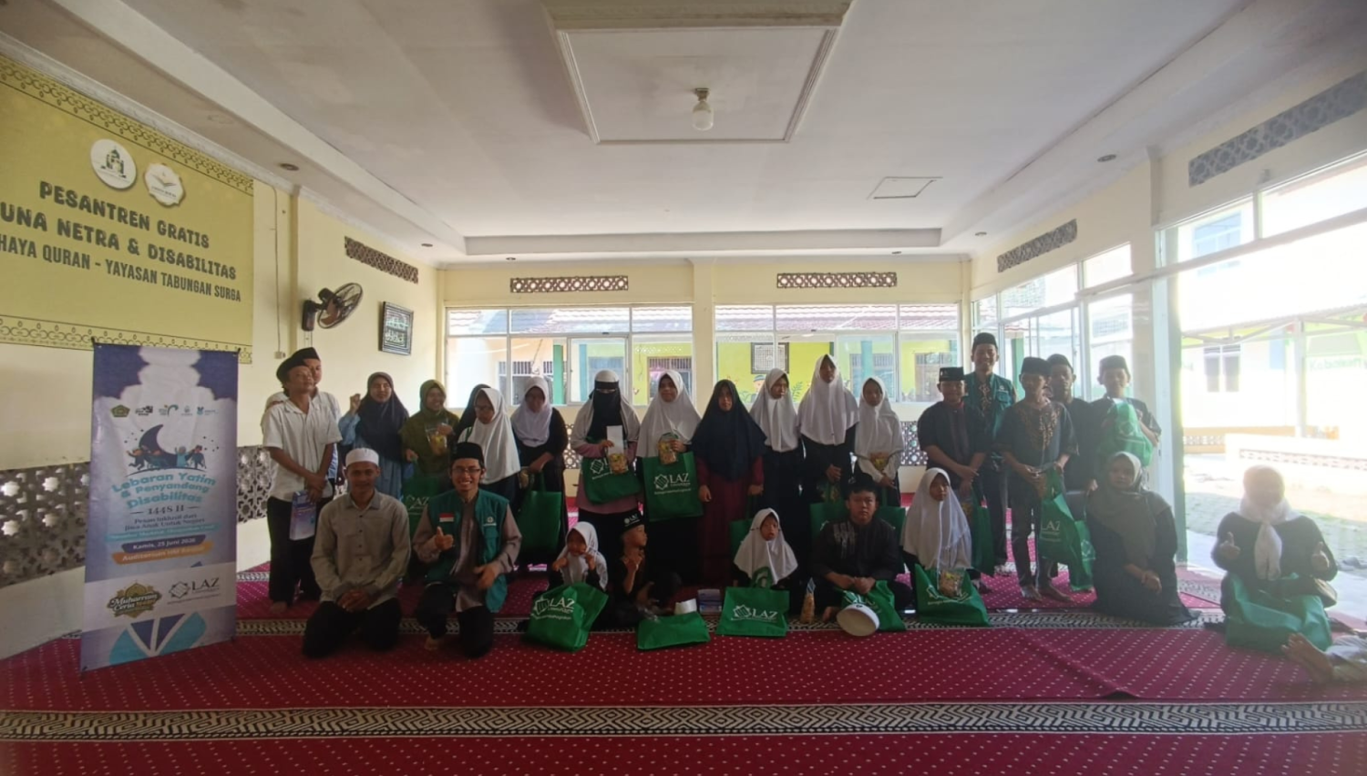 LAZ Ummul Quro Bogor Gelar Program Peduli Disabilitas di Rancabungur